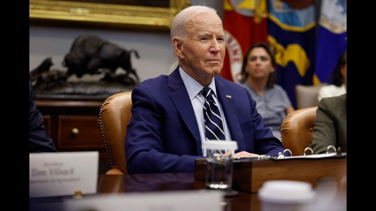 Biden, Harris receive a briefing on Hurricanes Helene and Milton